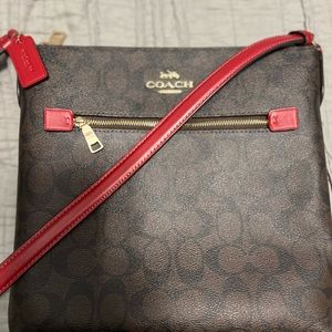 Coach - Rowan File Bag In Signature Canvas